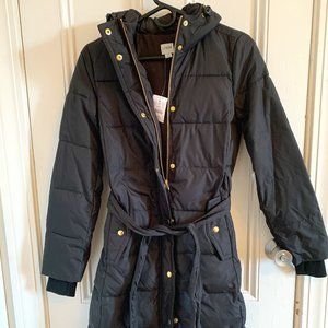 J.Crew Mercantile Long Puffer Coat